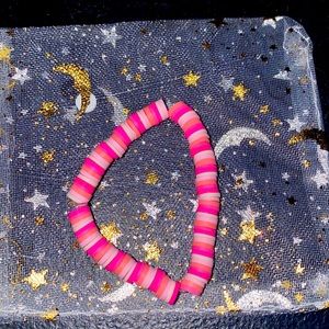 Pink preppy bracelet for sale